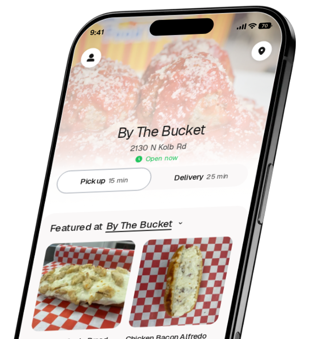 By The Bucket app preview