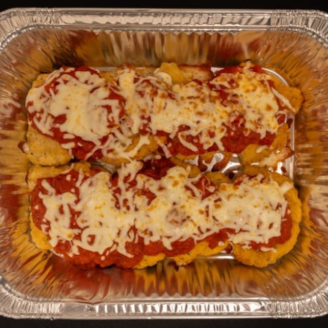 Pan Chicken Parmesan.