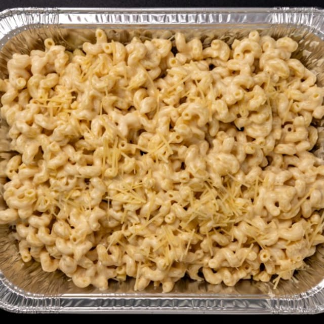 Pan Macaroni and Cheese.
